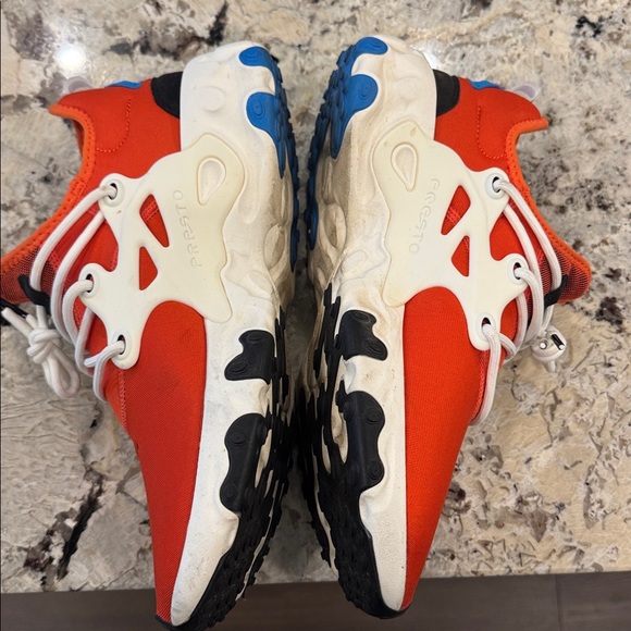 Nike React Presto, Cosmic Clay / Black - Blue Hero, AV2605-800, Size 12 - Picture 5 of 7